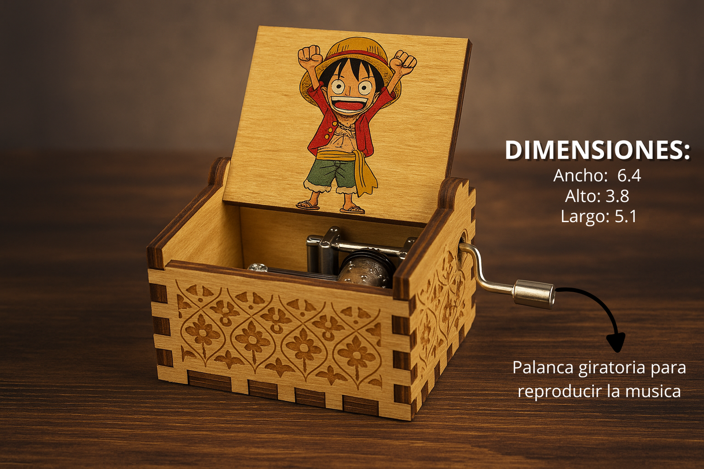 Caja Musical One Piece (Melodía Relajante)